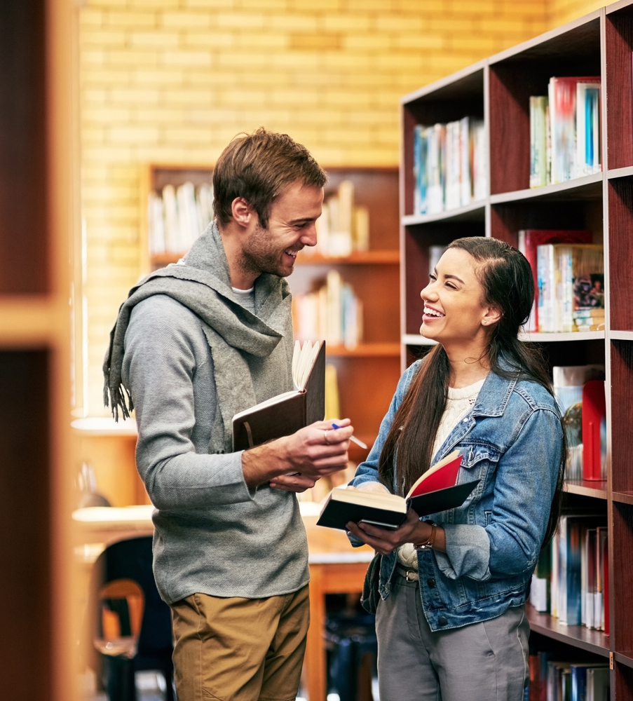 Students collaborating