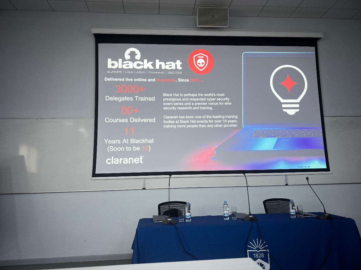 Hands-on cybersecurity workshop session