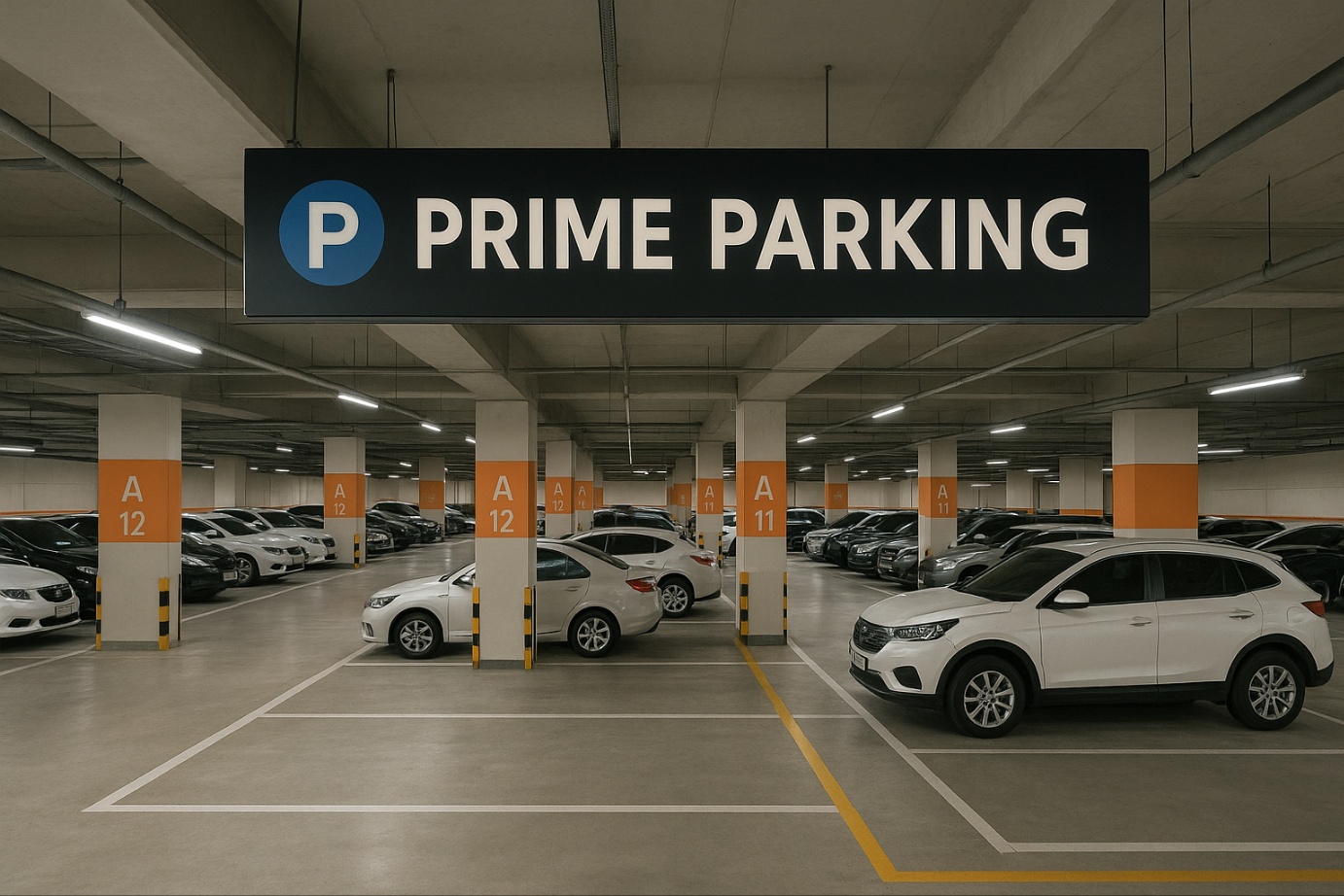 제1주차장 실내