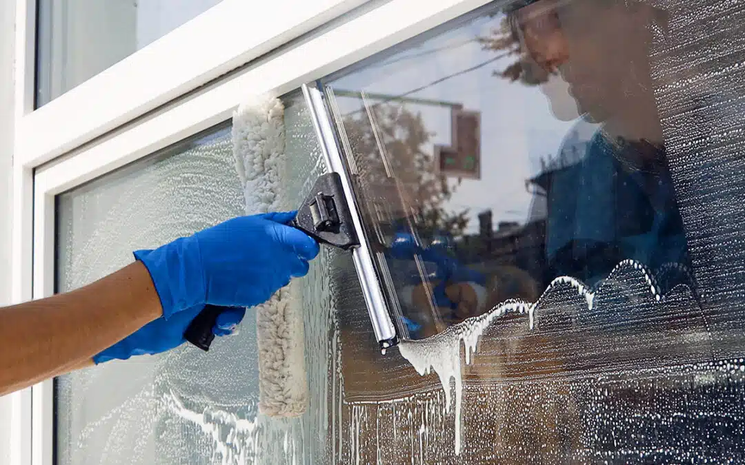Lavaggio Vetrine e Superfici