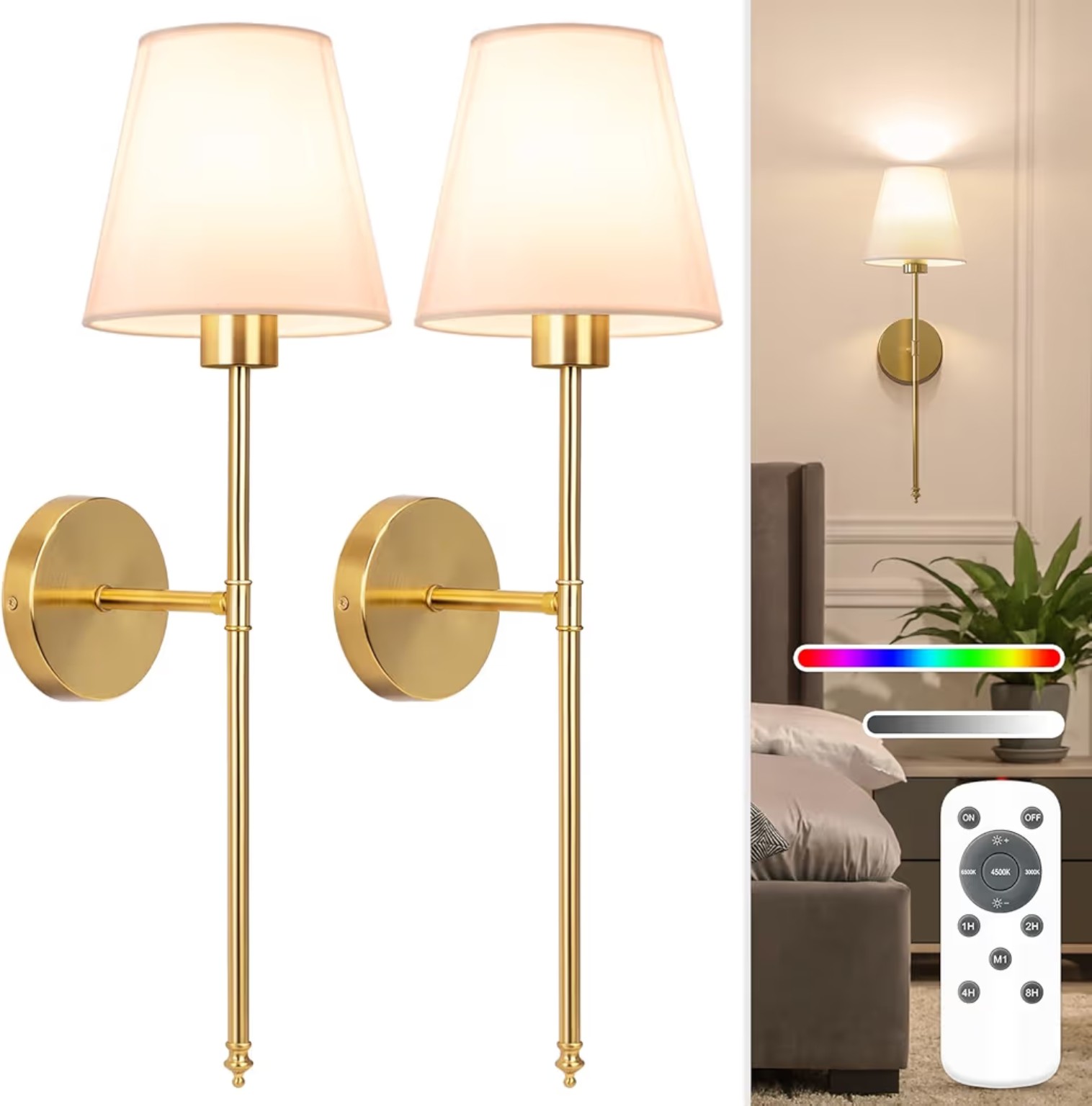 Wall Sconce Set