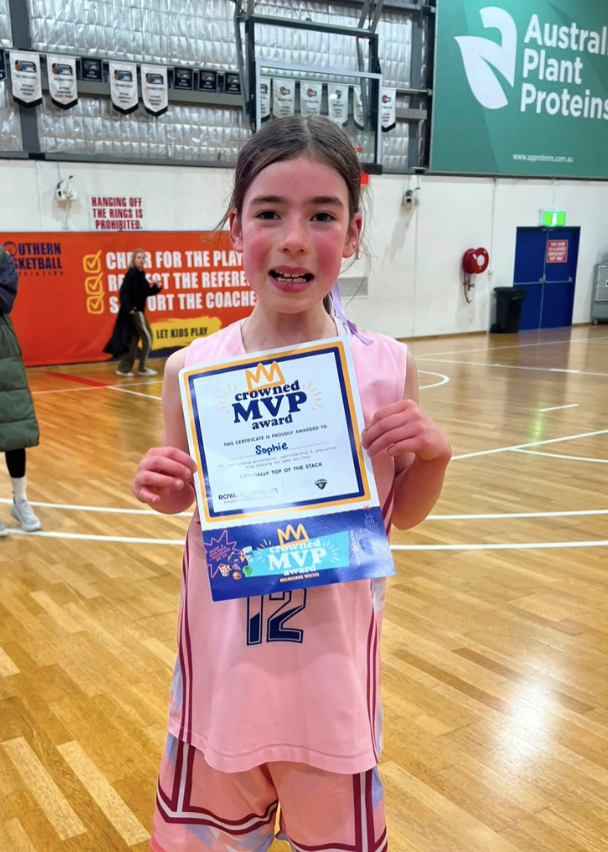 Sophie Thompson MVP