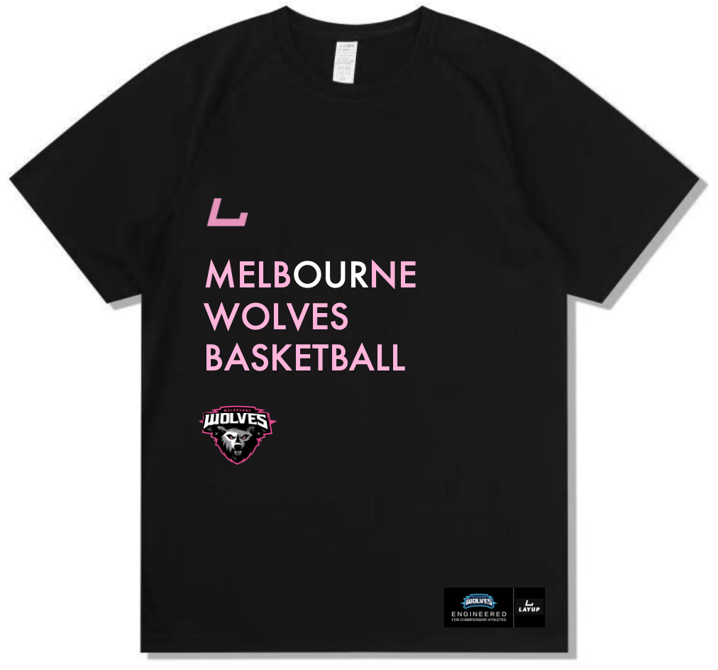 Club Training T-Shirt (Black/Pink)