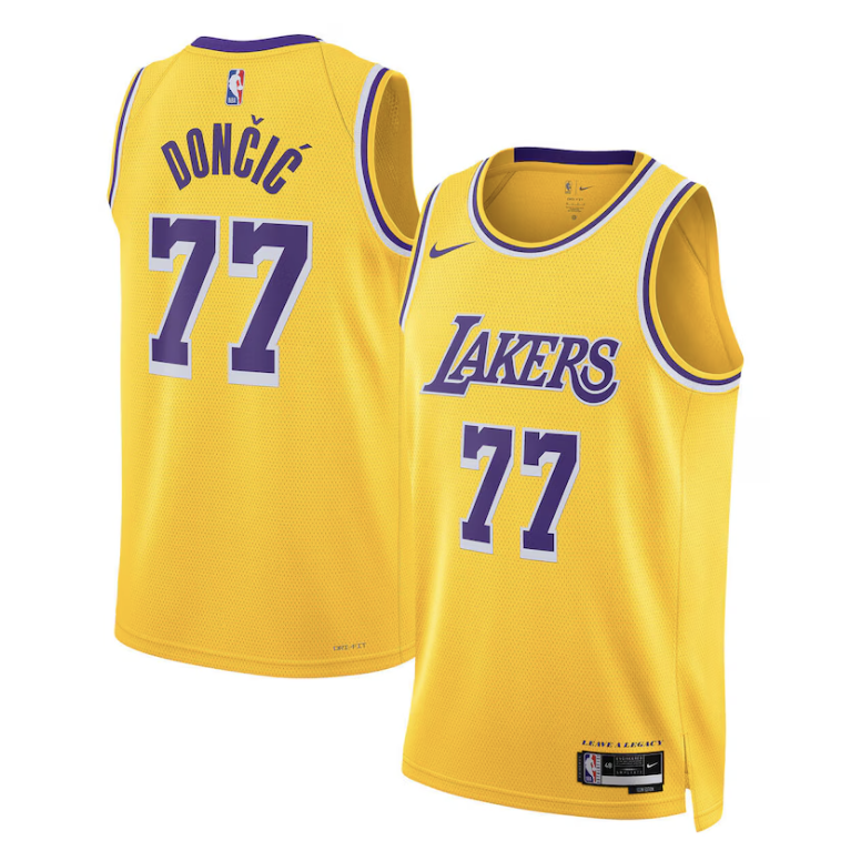 Luka Doncic Lakers Jersey