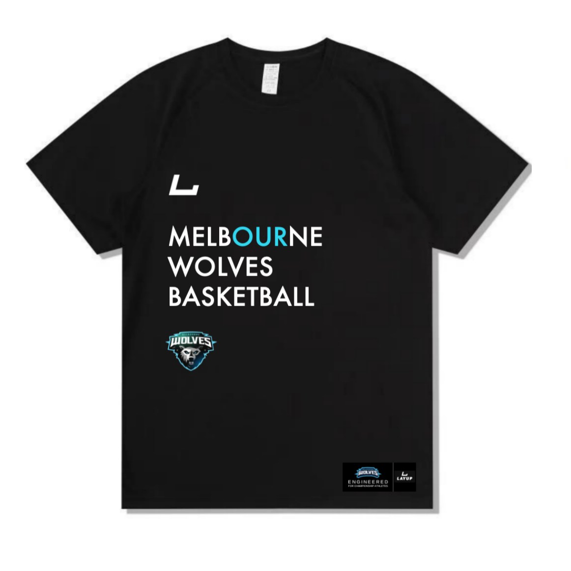 Club Training T-Shirt (Black/White)