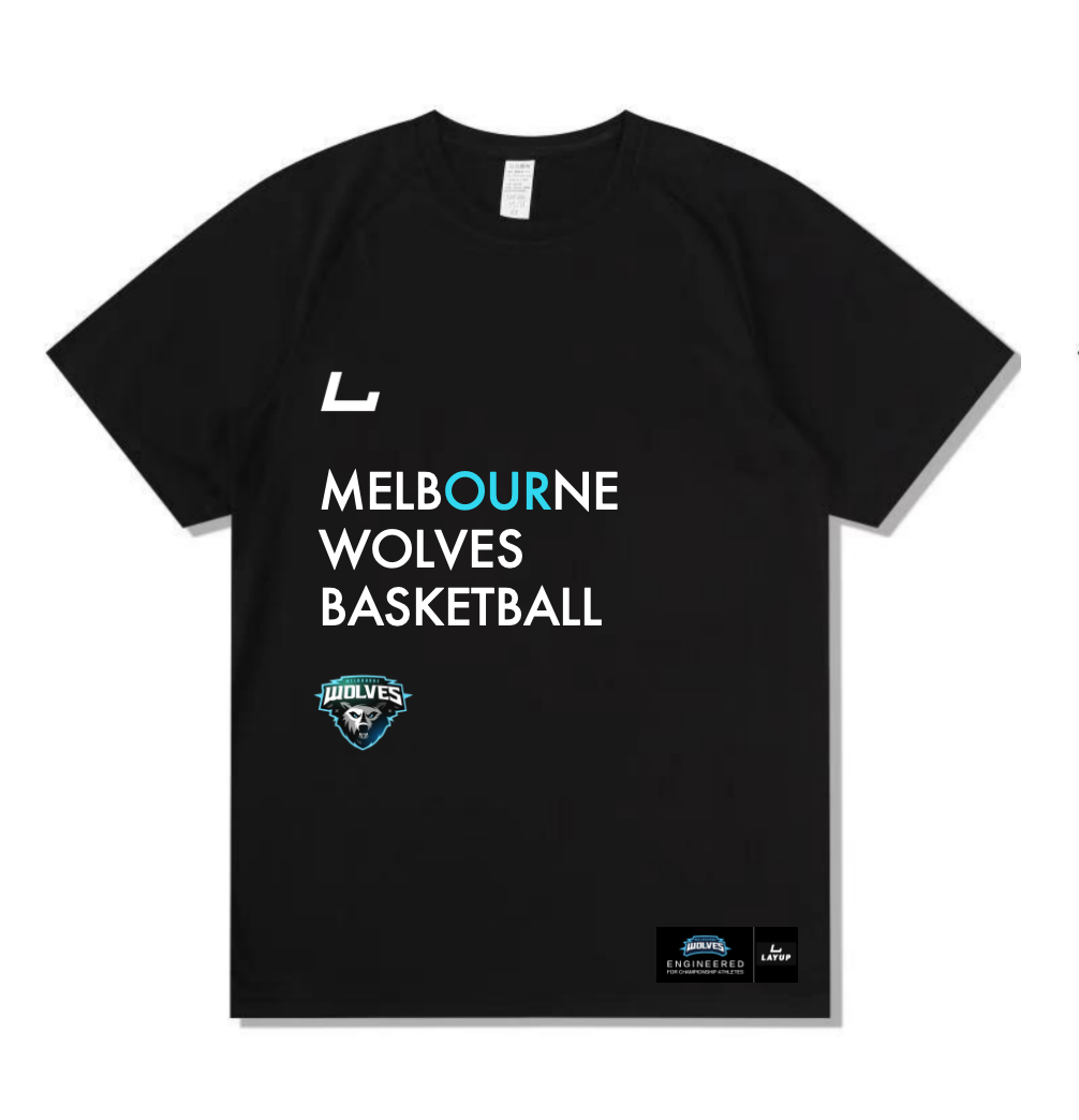 Club Training T-Shirt (Black/White)