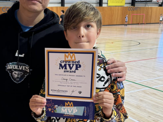 George Carman MVP