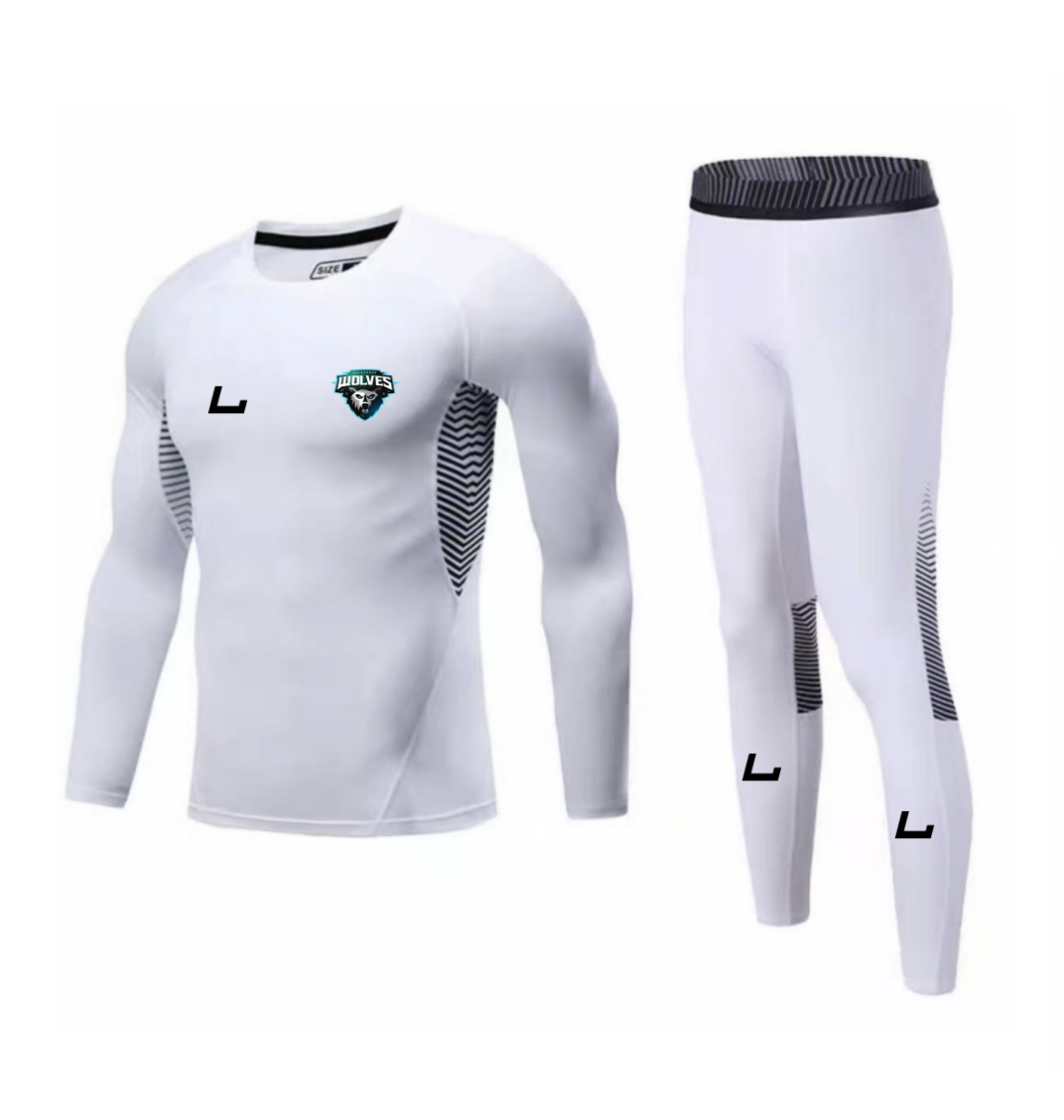 Compression Tight Set (White)