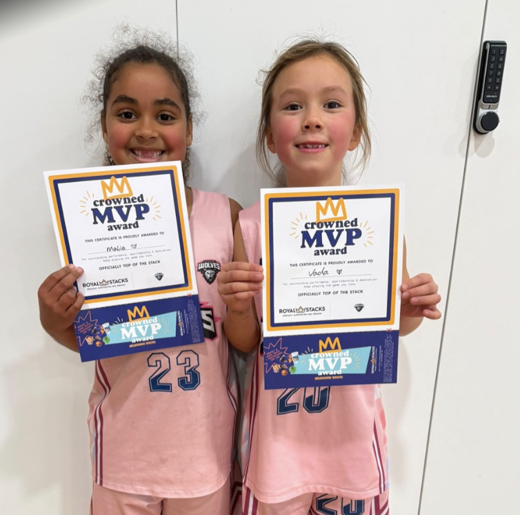 Malia Johnson and Vada Barlow MVP