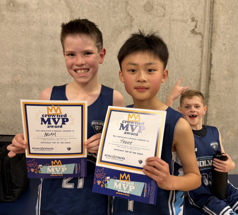 Noah Boom and Teddy Hsu MVP