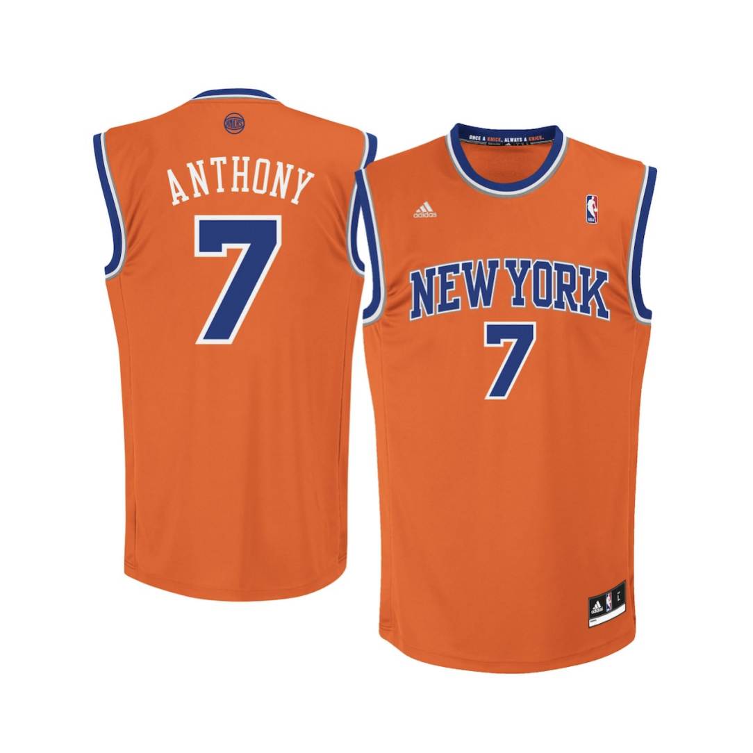 Carmelo Anthony Orange Jersey