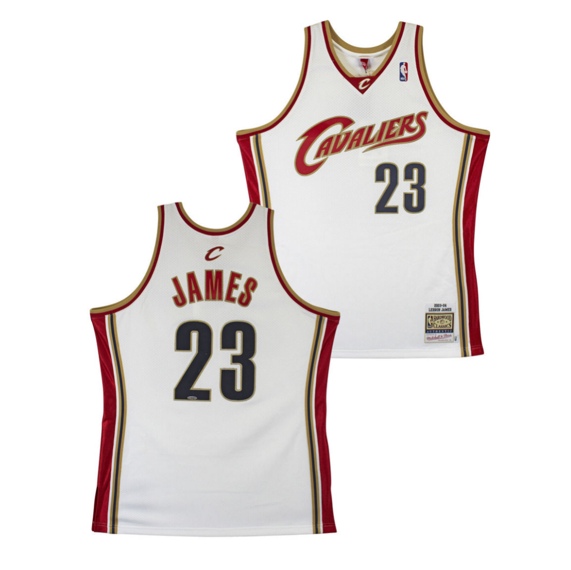 LeBron James White Jersey