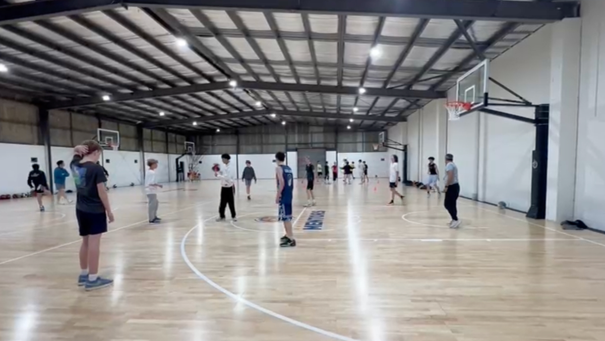 Basketball Mentors Training Court