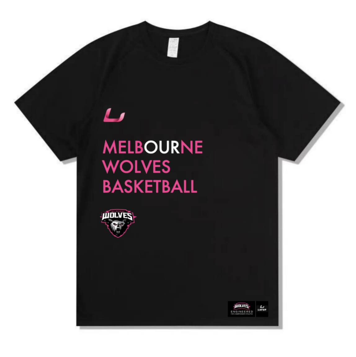 Club Training T-Shirt (Black/White)