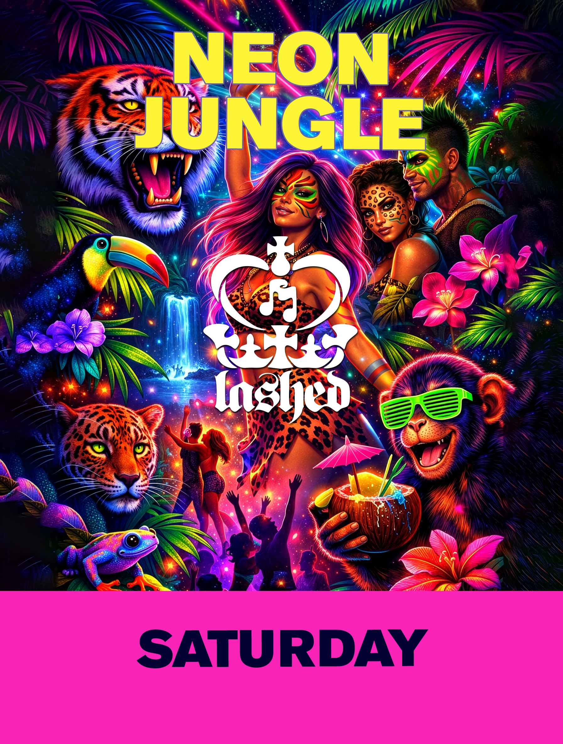 Sat - Selva de Neon - The Lashed Neon Jungle