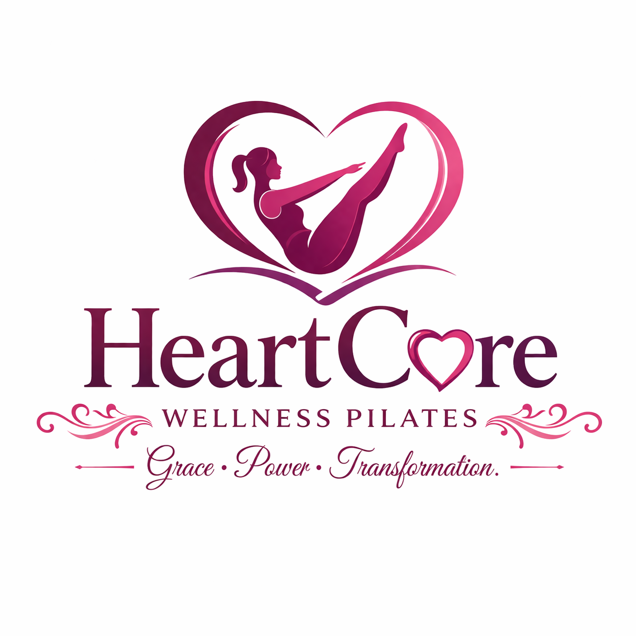 HeartCore Wellness Pilates logo
