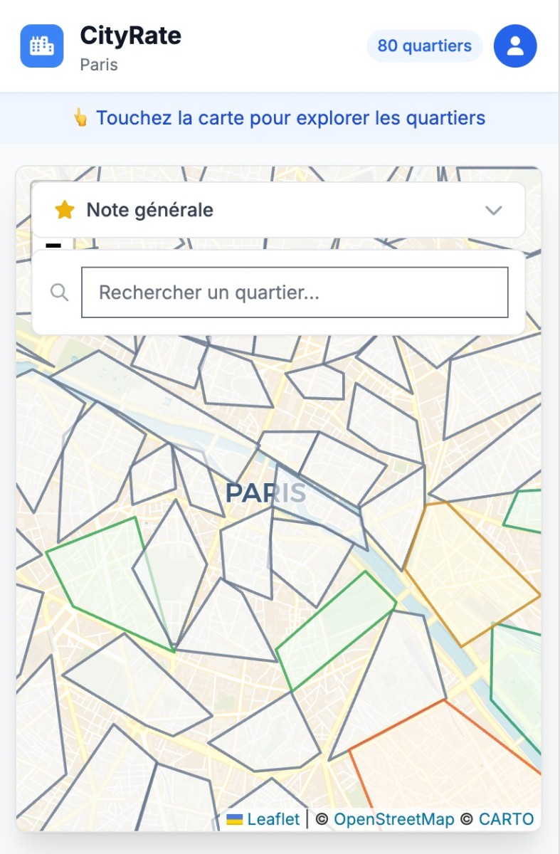 Application CityRate