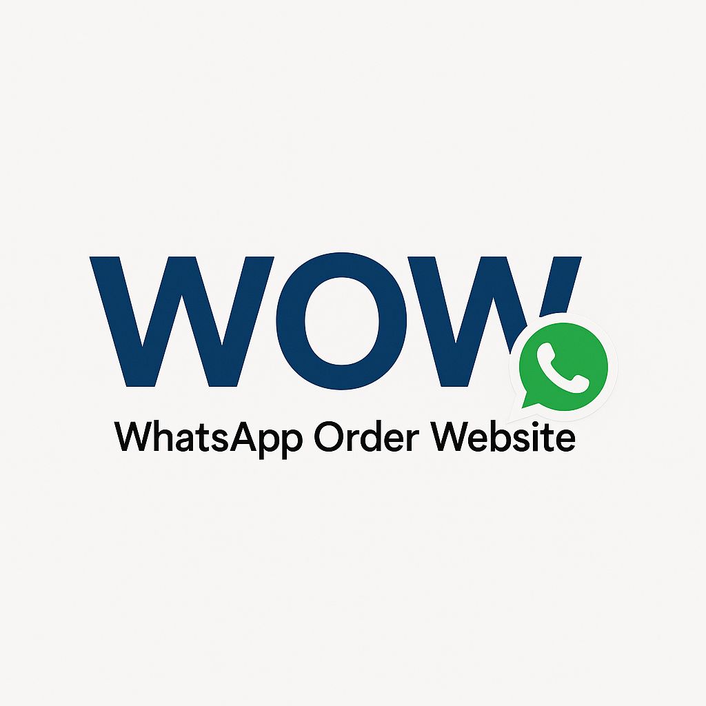 WOW - WhatsApp Order Website