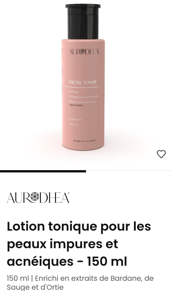 Lotion tonique pour les peaux impures et acnéiques - 150 ml