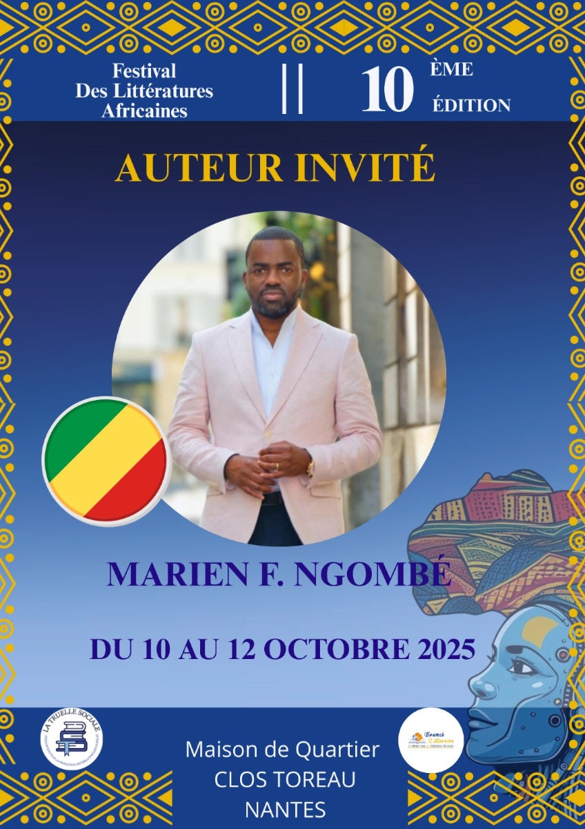 Marien F. Ngombé - Auteur invité d'honneur
