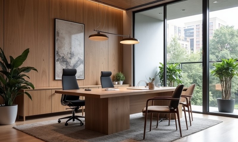 Bureau professionnel moderne