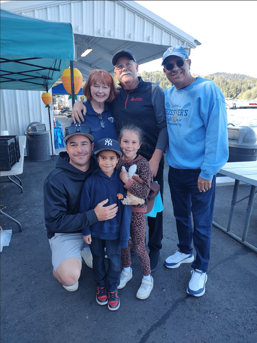 Gary Clifford with ALA staff, friends and family at Lake Arrowhead