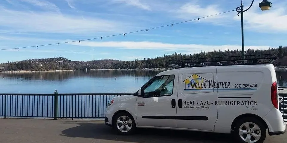 Indoor Weather HVAC Company Van