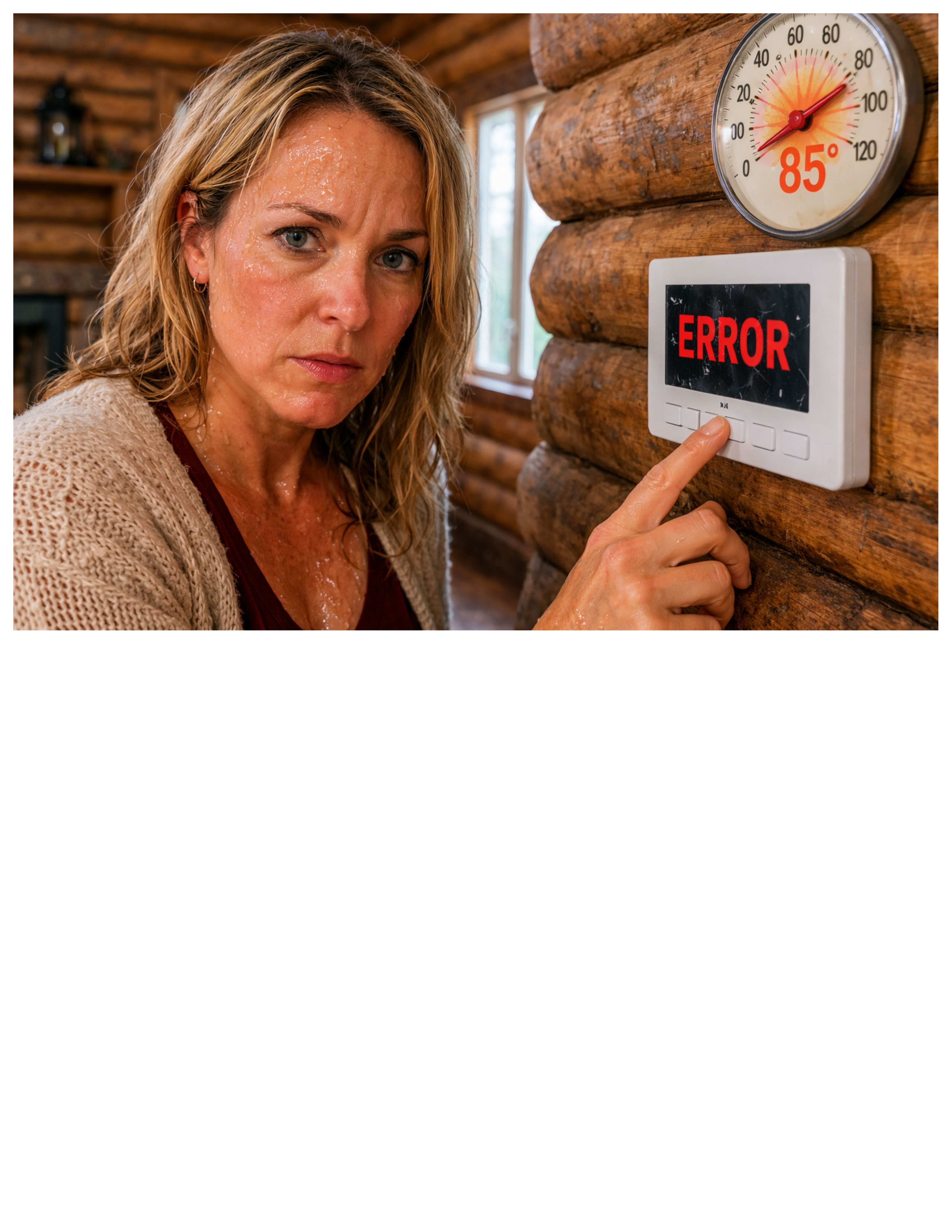 Mitsubishi ductless air conditioning unit installed in a mountain home — Indoor Weather AC installation in Lake Arrowhead CA