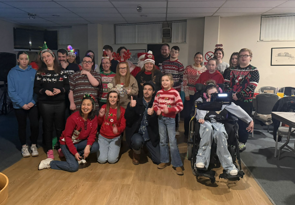 Young people participating in SAIL activities