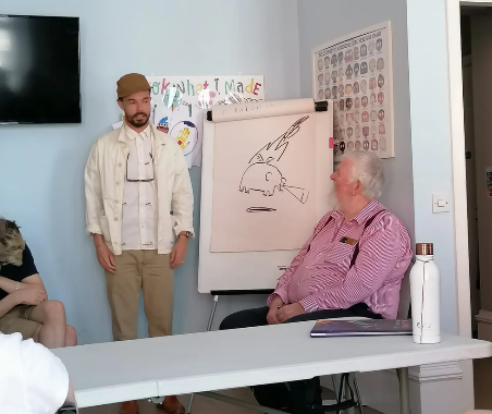 Superhero mascot created for Autonomie