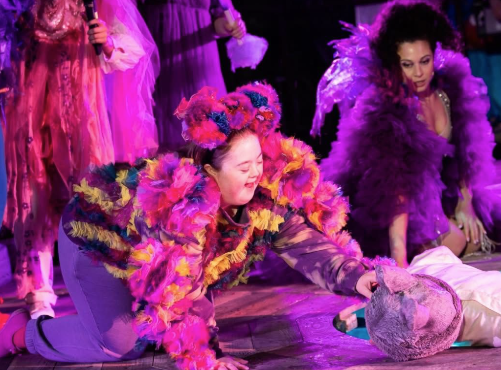 Drama rehearsal and creative expression