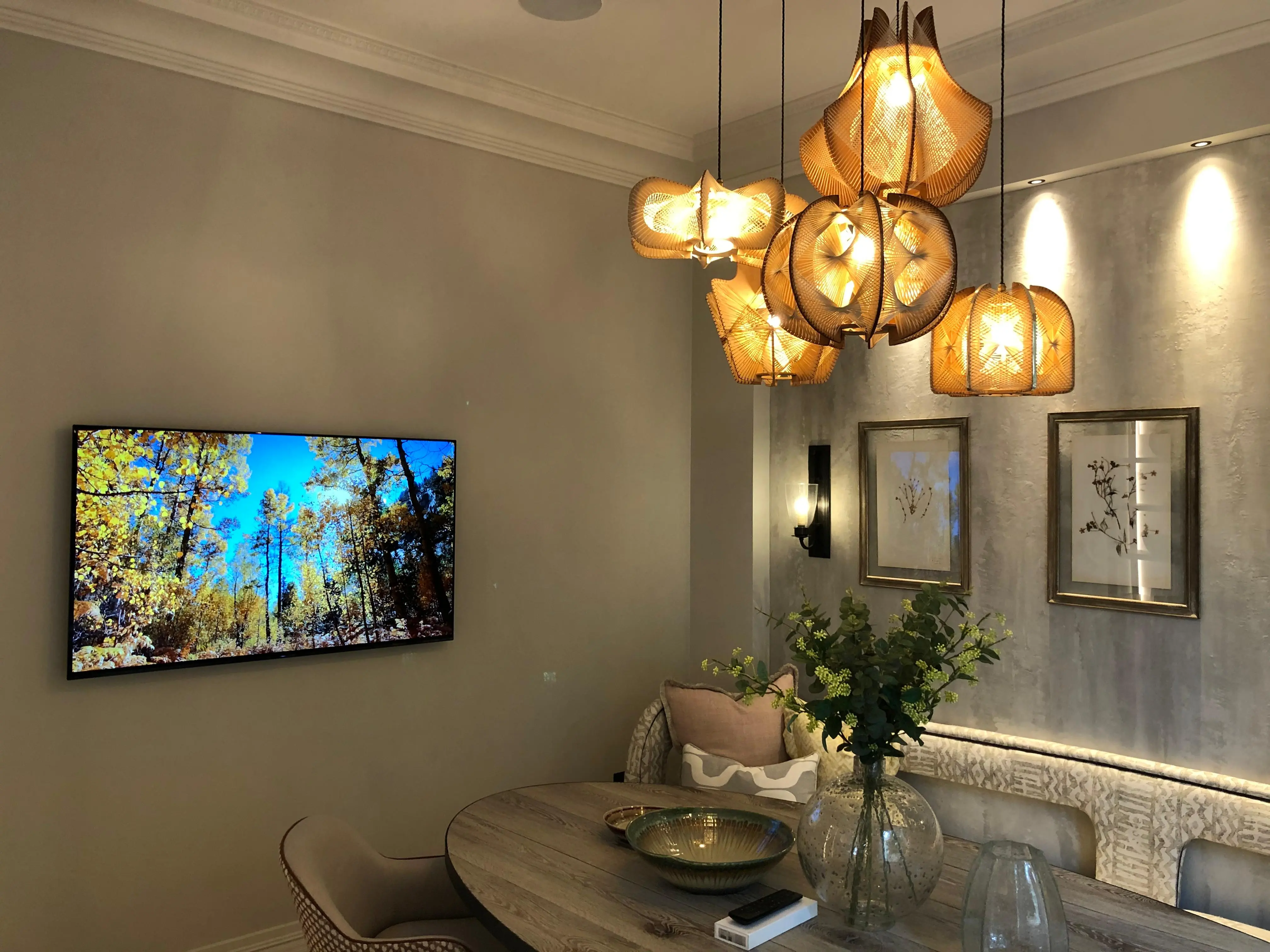 Luxury smart home interior