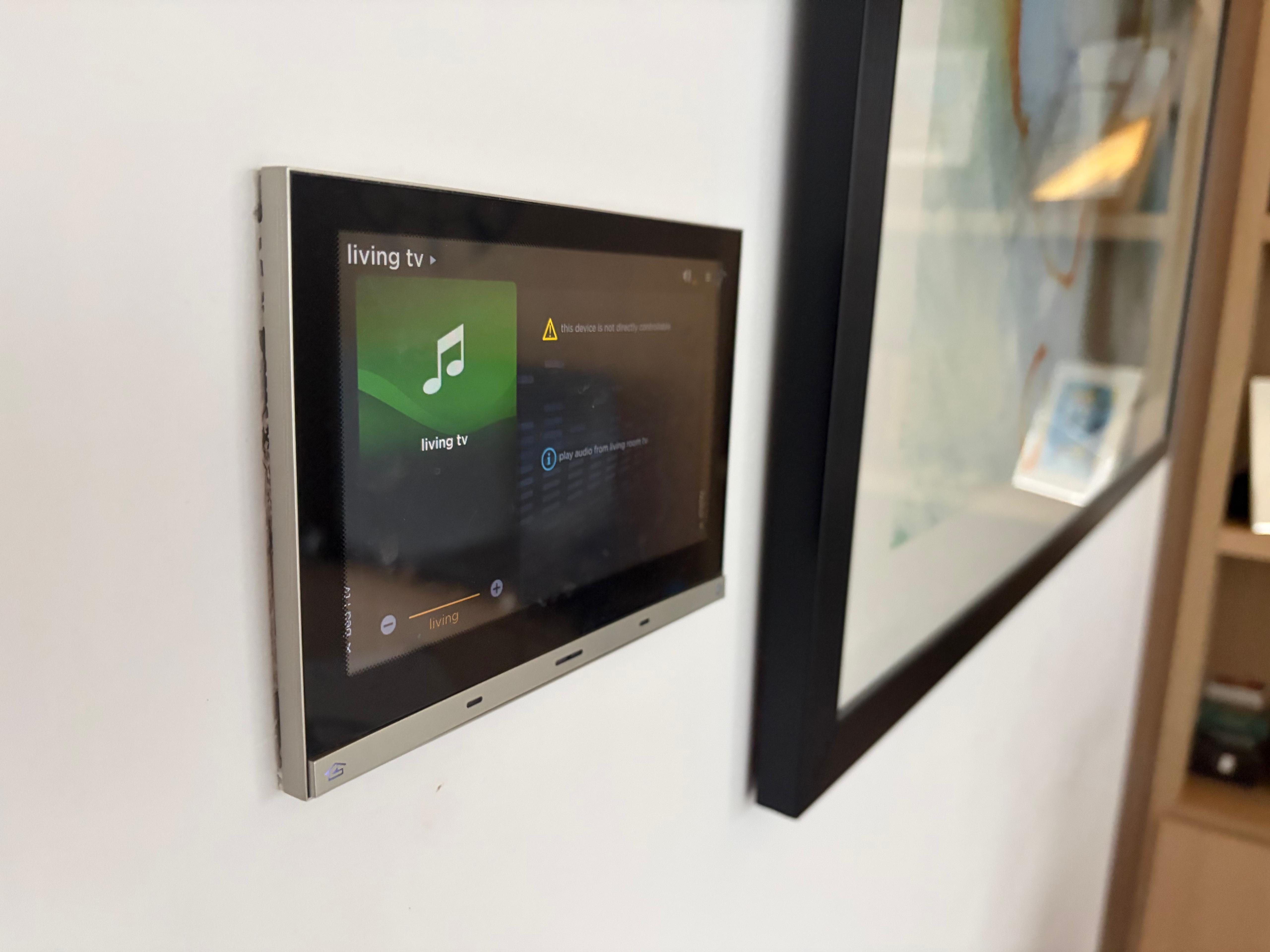 Vantage Equinox smart home control in a luxury Mayfair apartment