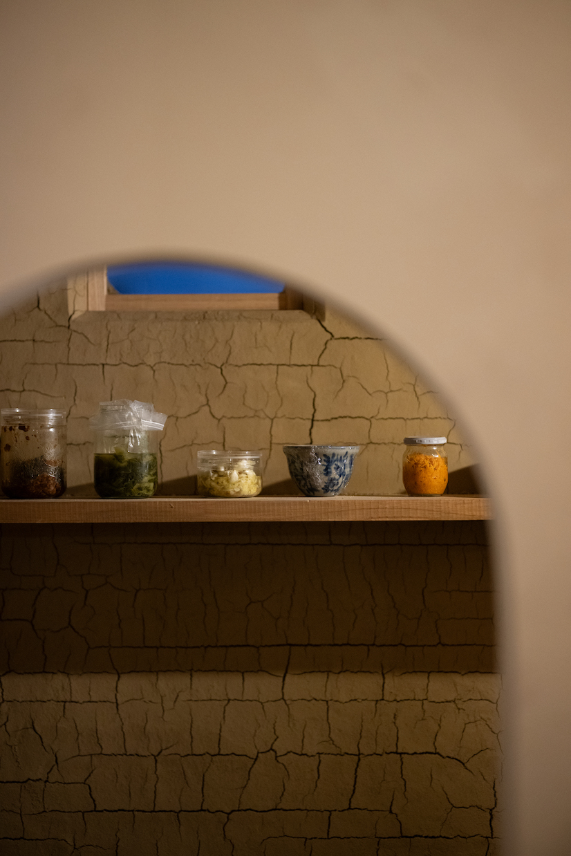 醤油仕込みの手元