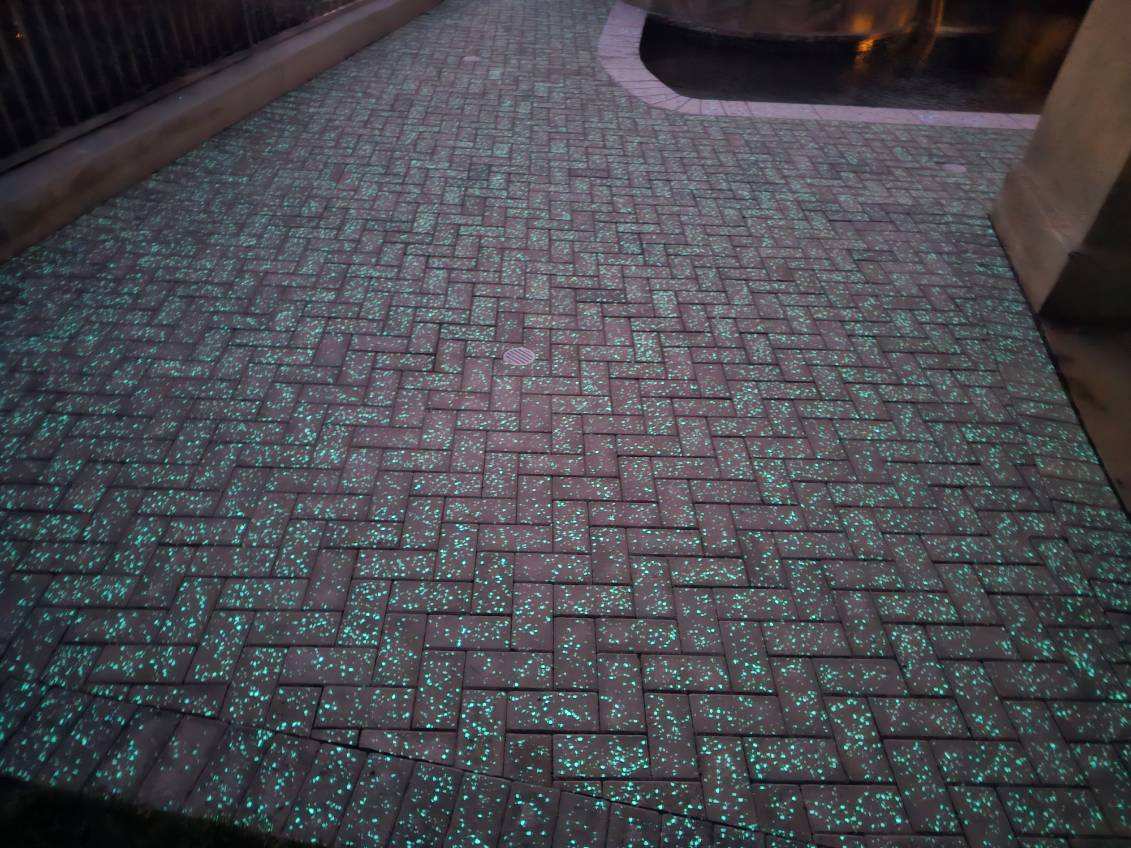 Glow Path Pavers