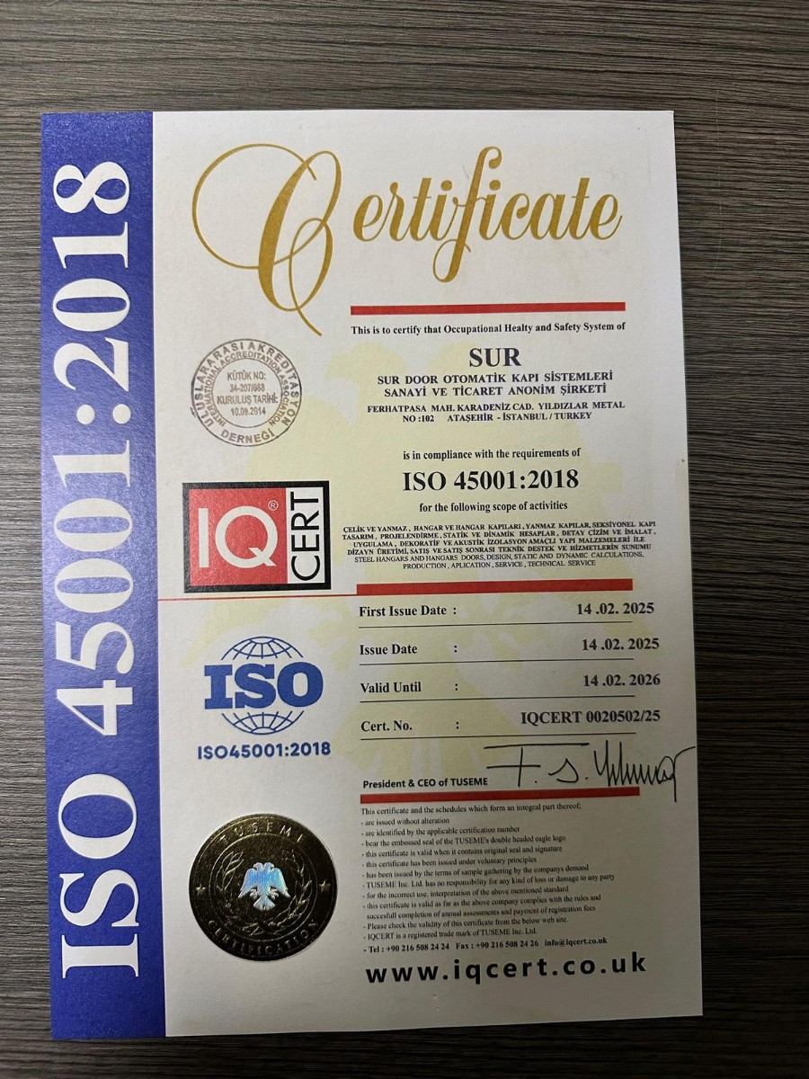 ISO 45001:2018