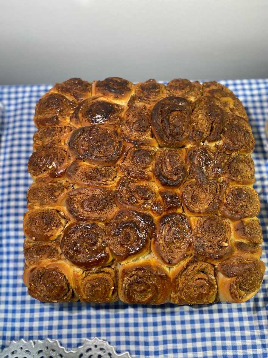 Tarçınlı Rulo Çörek