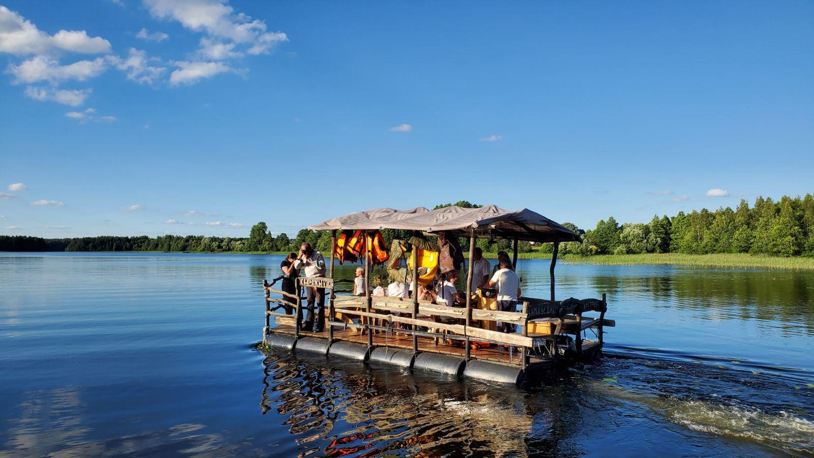 Raft Journey on Lake Ives