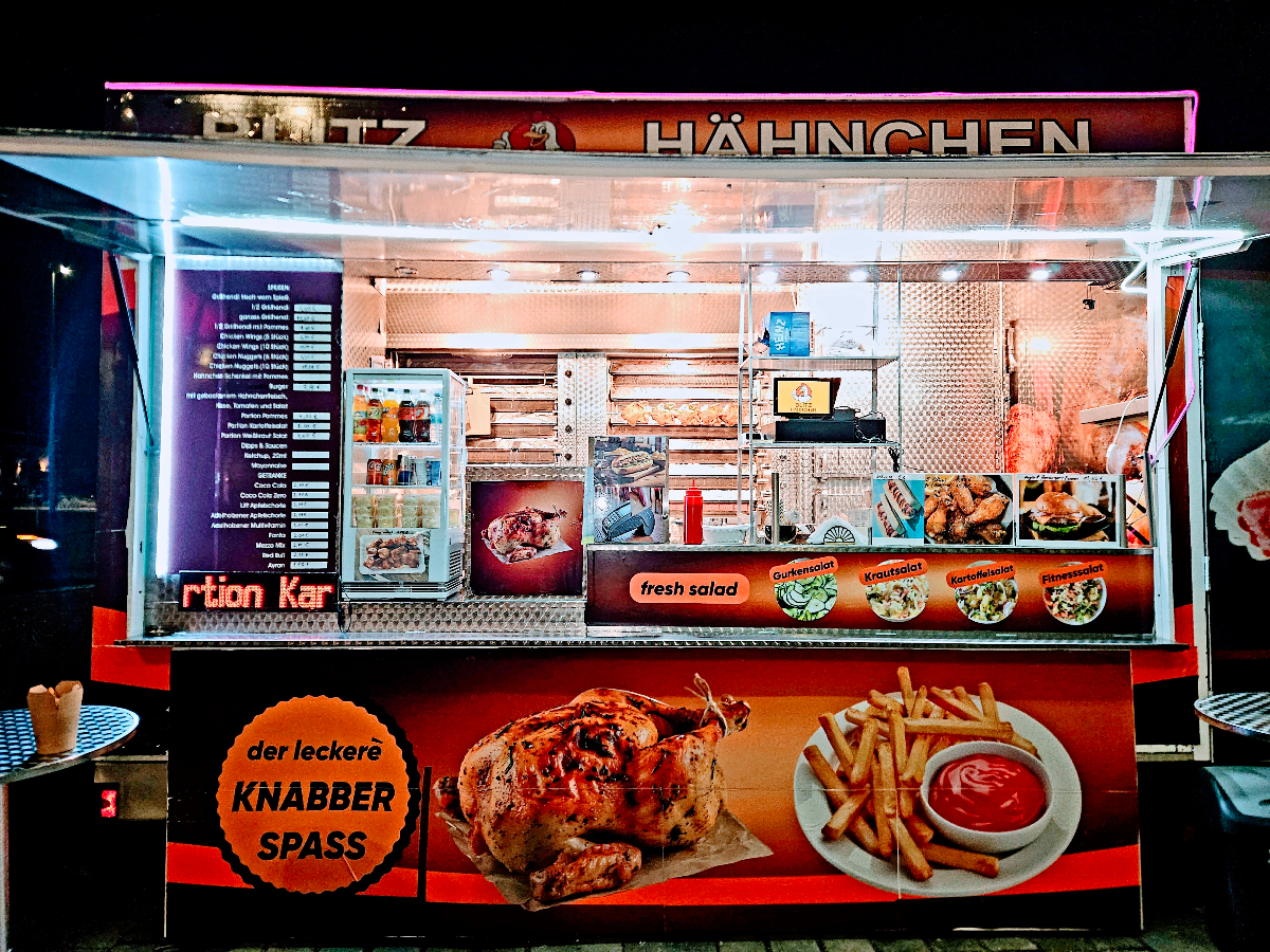 Blitz Hähnchen Food Truck