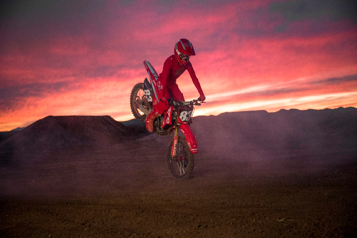 Bloodline Sunset Wheelie