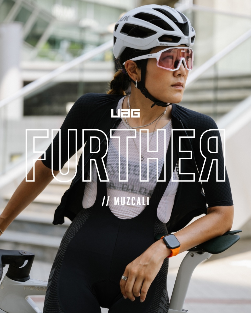 Gift Muzcali cycling through Thailand countryside