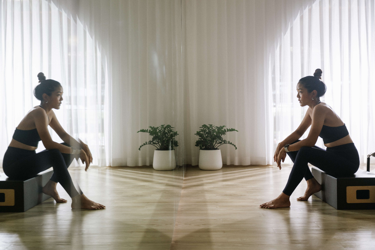 Gift Muzcali mirror reflection artistic portrait