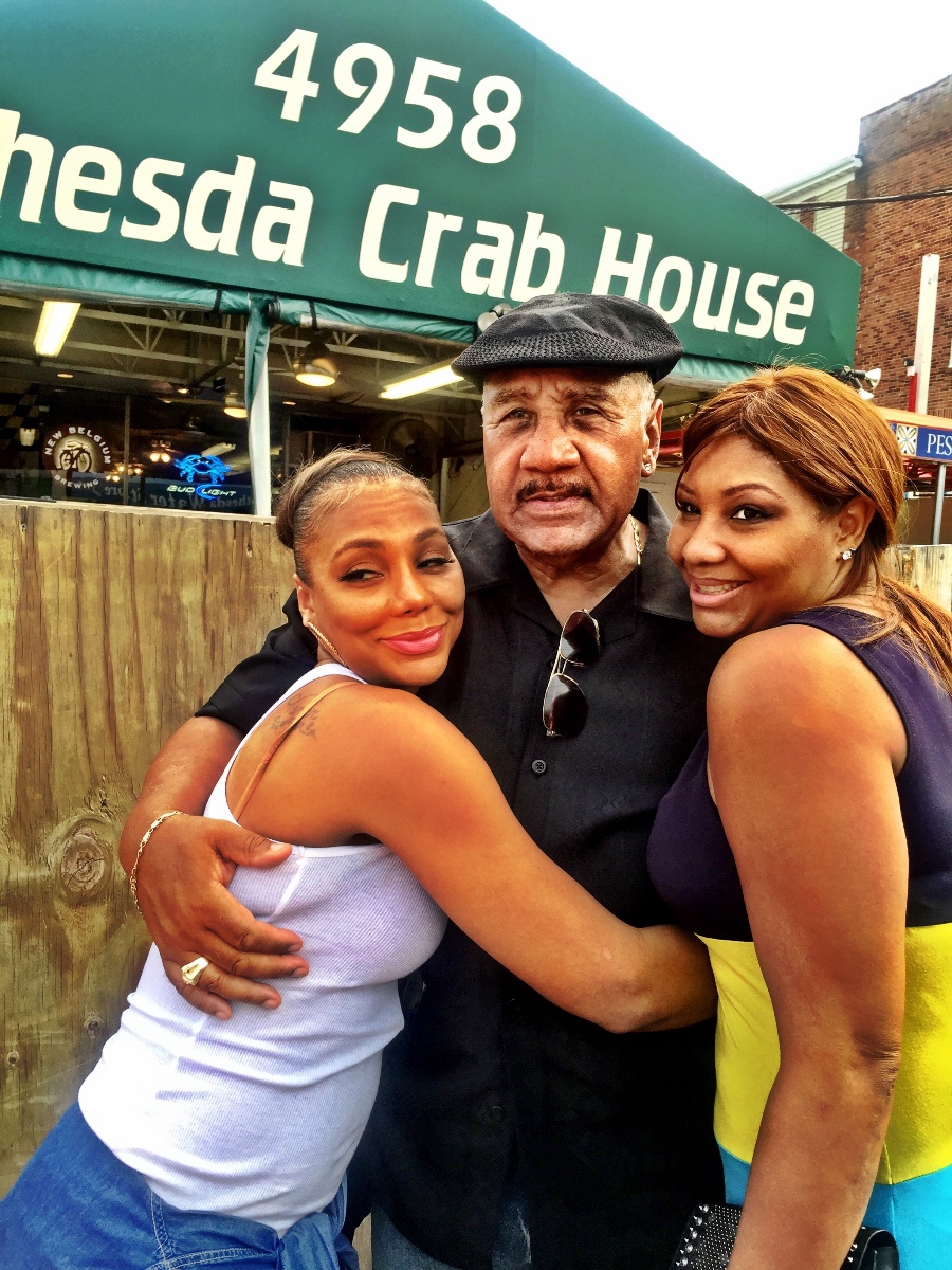 Traci with Family at Chesapeake Crab House