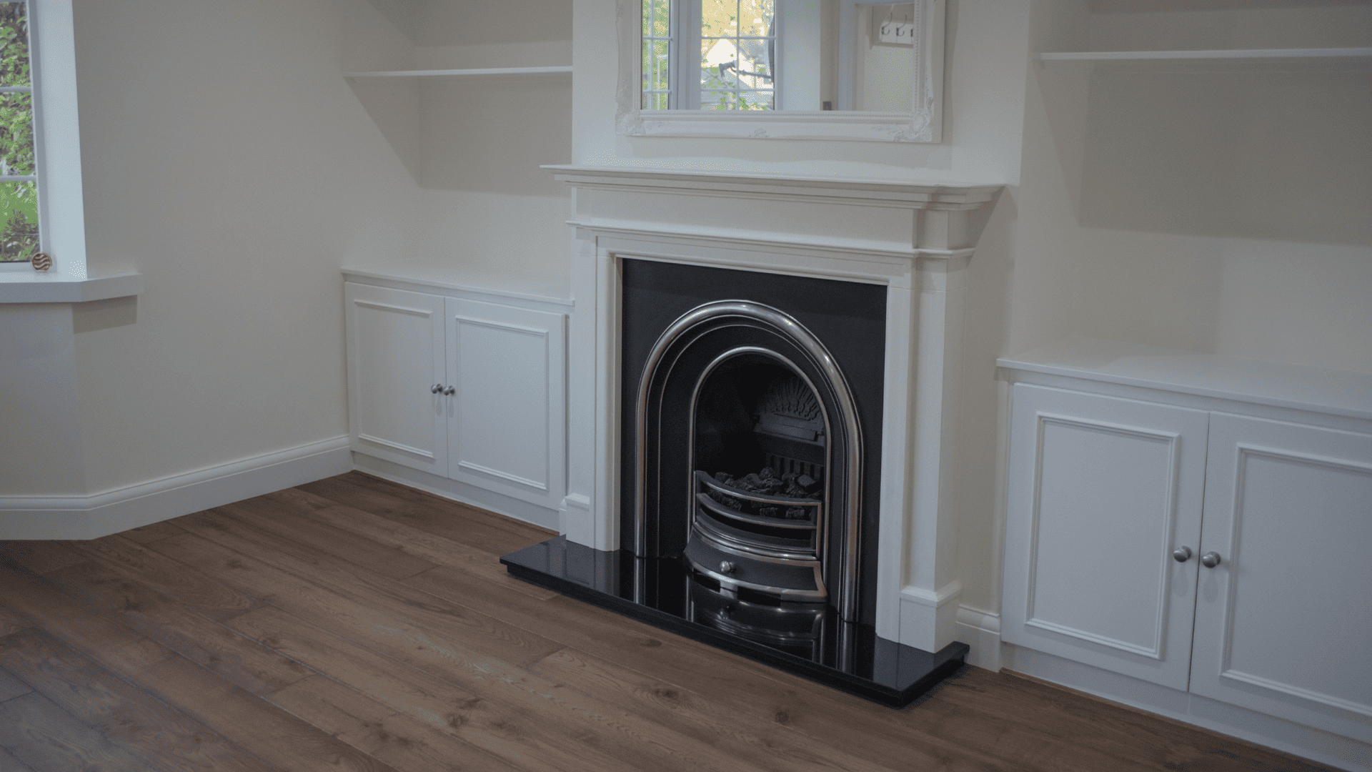 Fireplace and interior decorating in Ascot