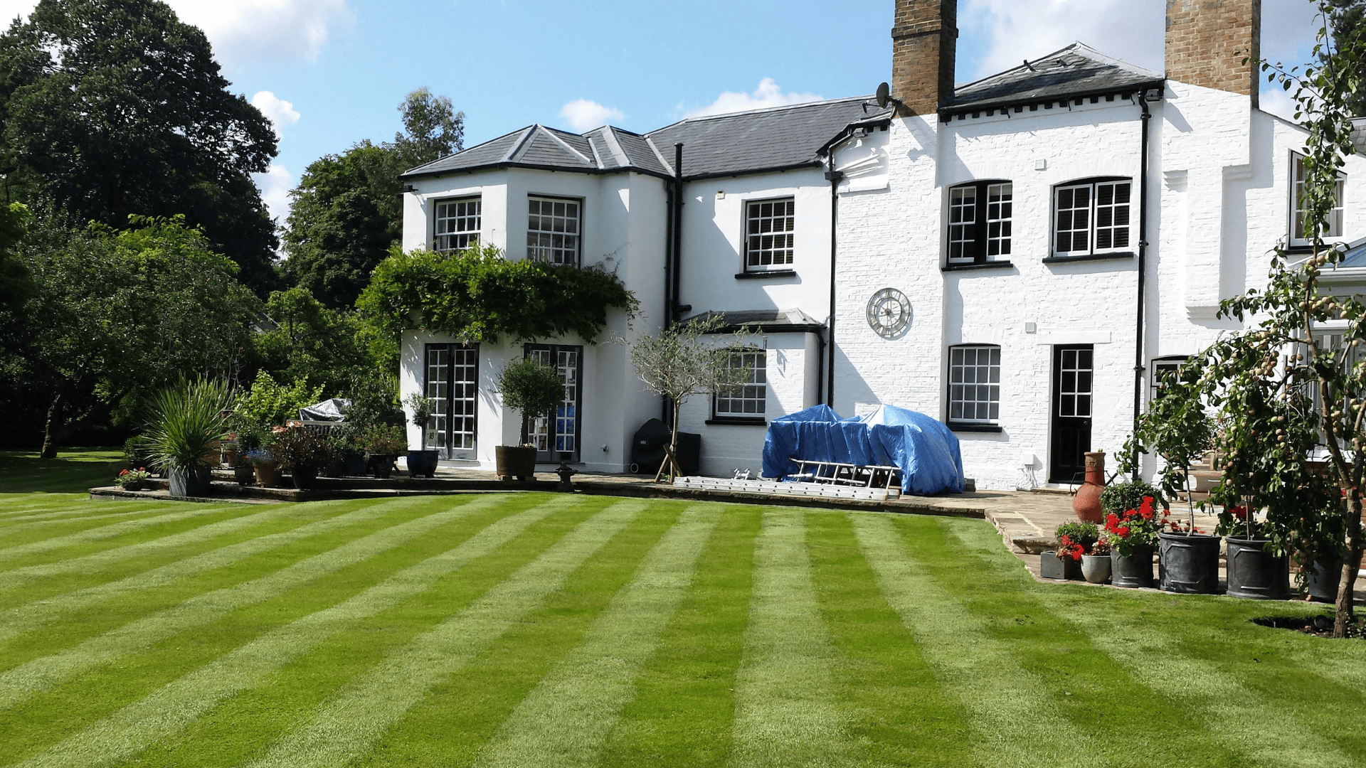 Full property refurbishment interior after completion in Virginia Water