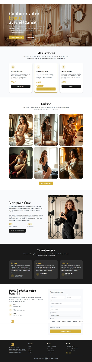 Photographe Boudoir