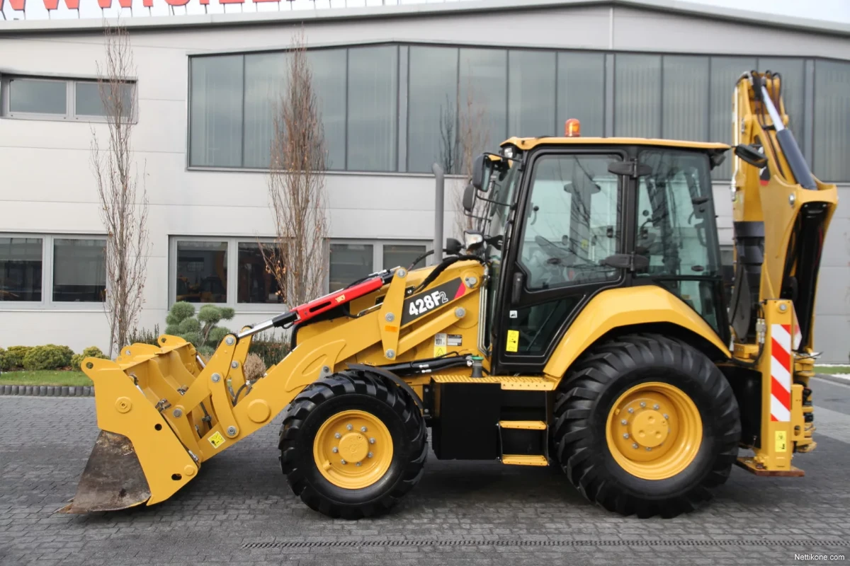 Caterpillar 428F Экскаватор-Погрузчик