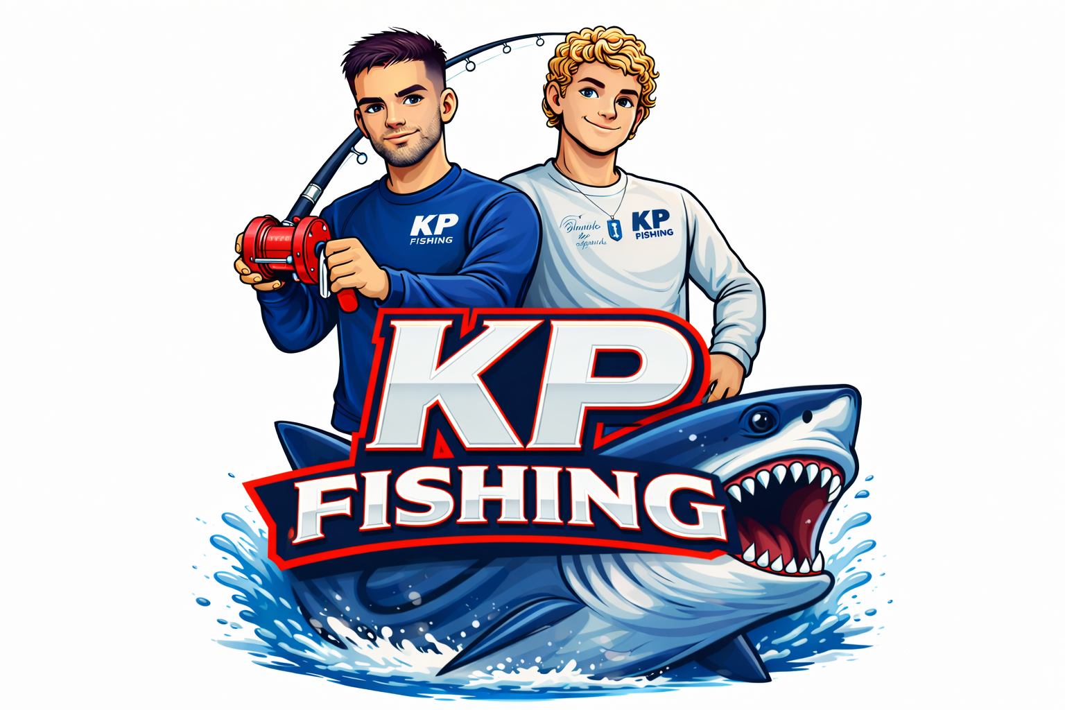 Shark Fishing at Sunset