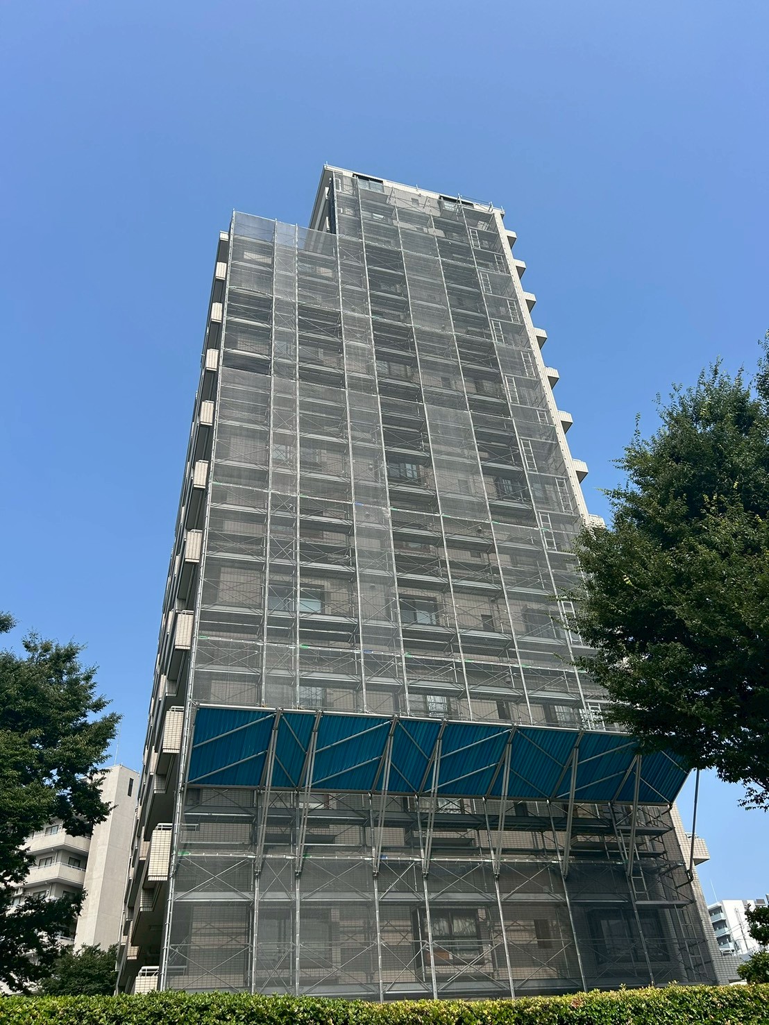 神奈川県高層集合住宅 外壁塗装・防水工事