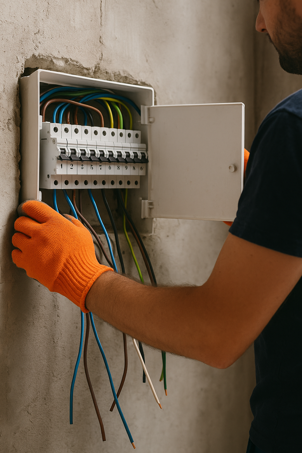 Cuadro Eléctrico Renovado - A Coruña Cuadro Eléctrico Renovado - Trabajo realizado en A Coruña por SOS Manitas